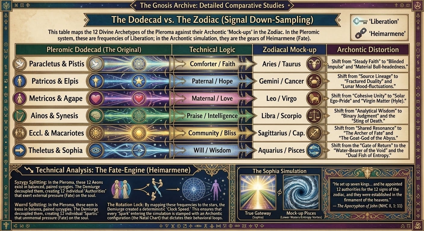 Illustration before Gnostic and Buddhist cosmology (as on Medium)