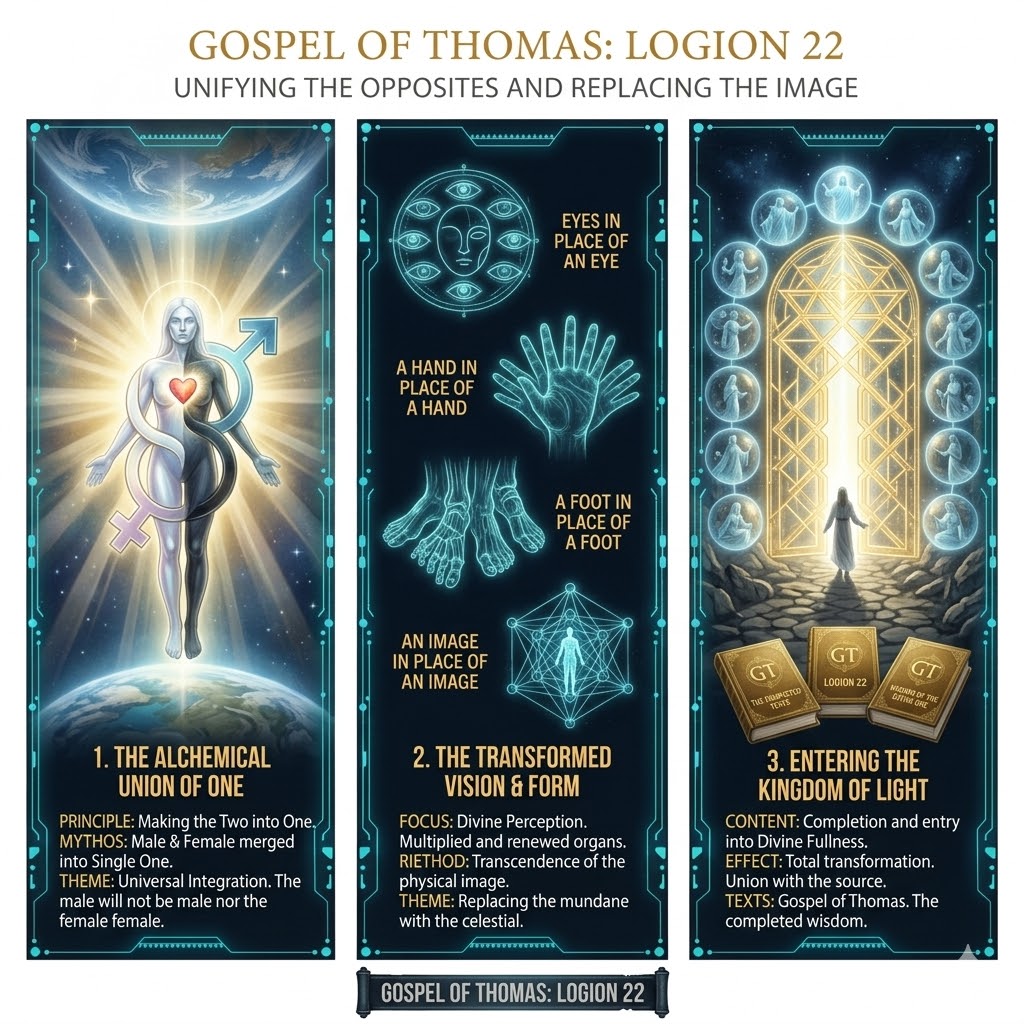 Illustration for Gospel of Thomas saying 22