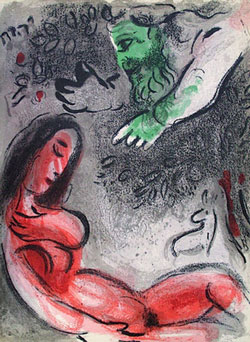 Chagall - Eve Maudite