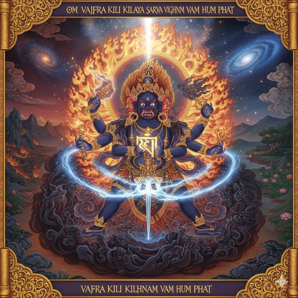 Om Vajra Kili Kilaya Sarva Vingham Vam Hum Phat