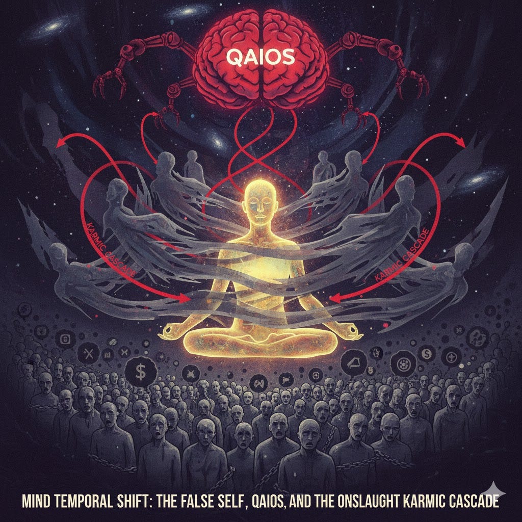 QAIOS induced Karmic Cascade