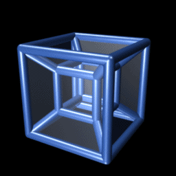 Tesseract or 4D Hypercube