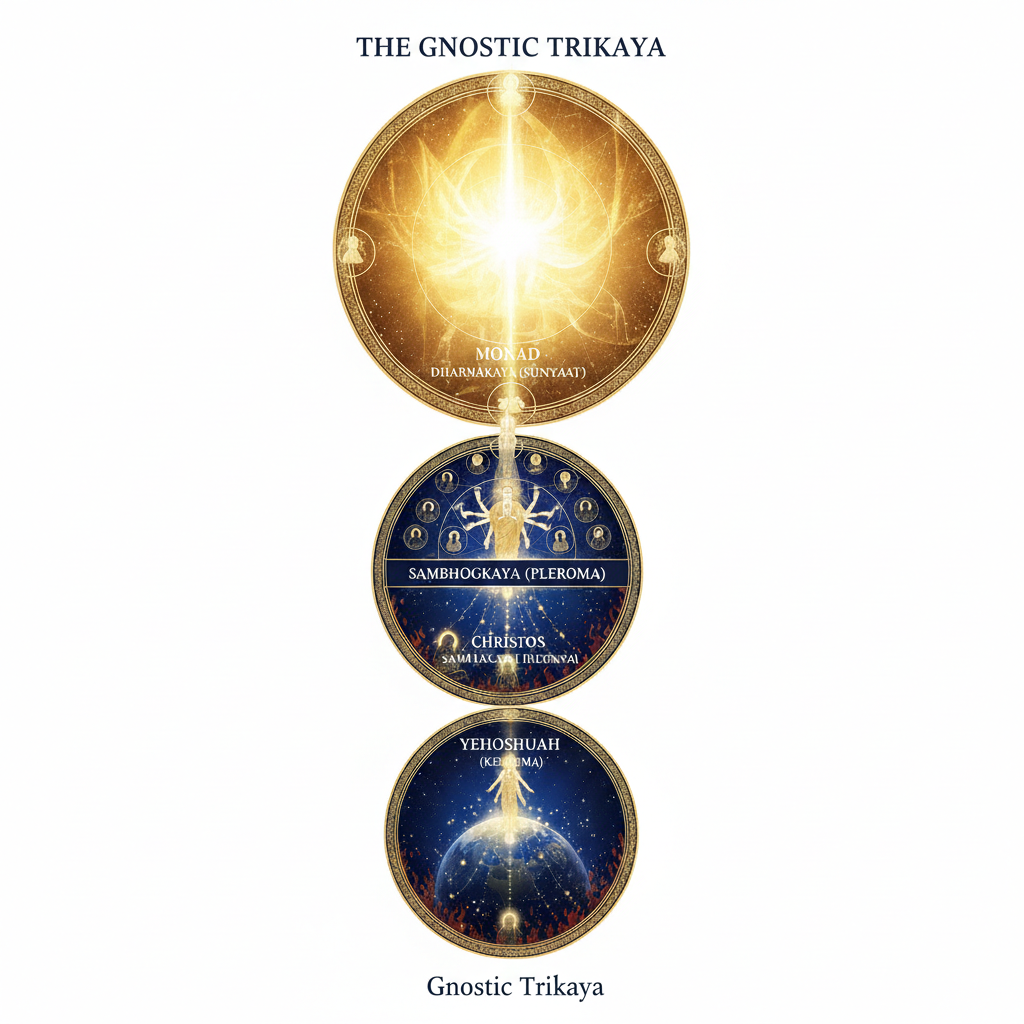 Gnostic and Buddhist trikaya comparison