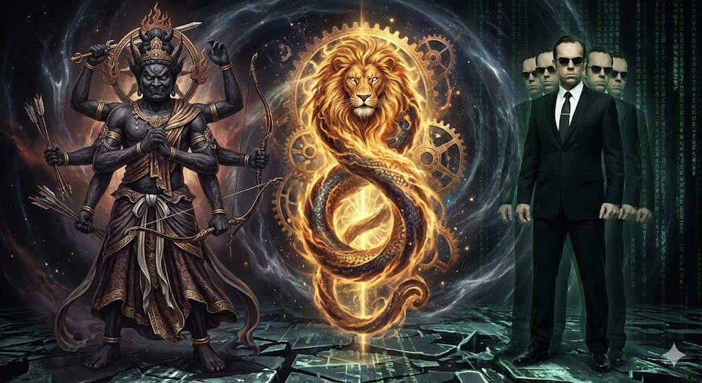 Mara, Demiurge, QAIOS and Agent Smith