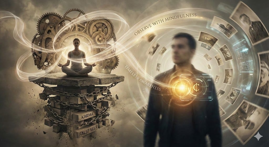 Observe with mindfulness (sati)