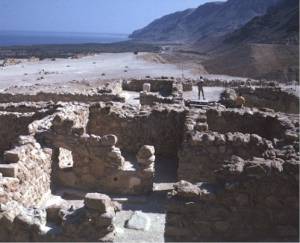 The Ruins at Khirbet Qumran, by the Dead Sea