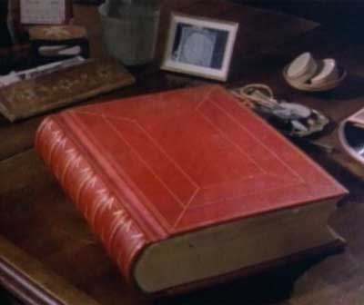 The Red Book resting on Jung's desk